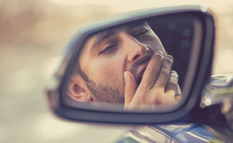 احساس خواب آلودگی در حین رانندگی